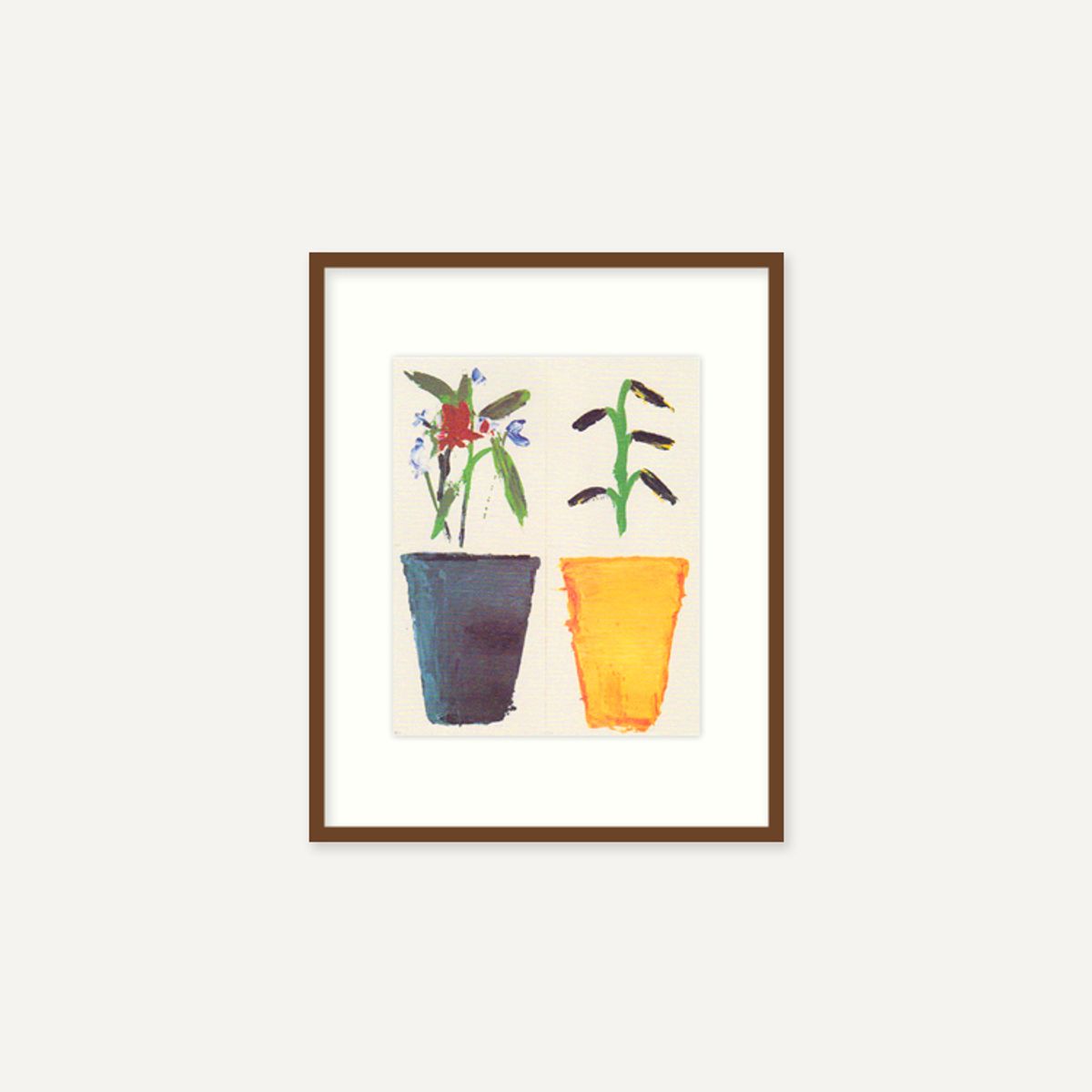 그릿시즌(GREET SEASON) 제라드 가시오로프스키 Fleurs n123/124 (액자 포함)