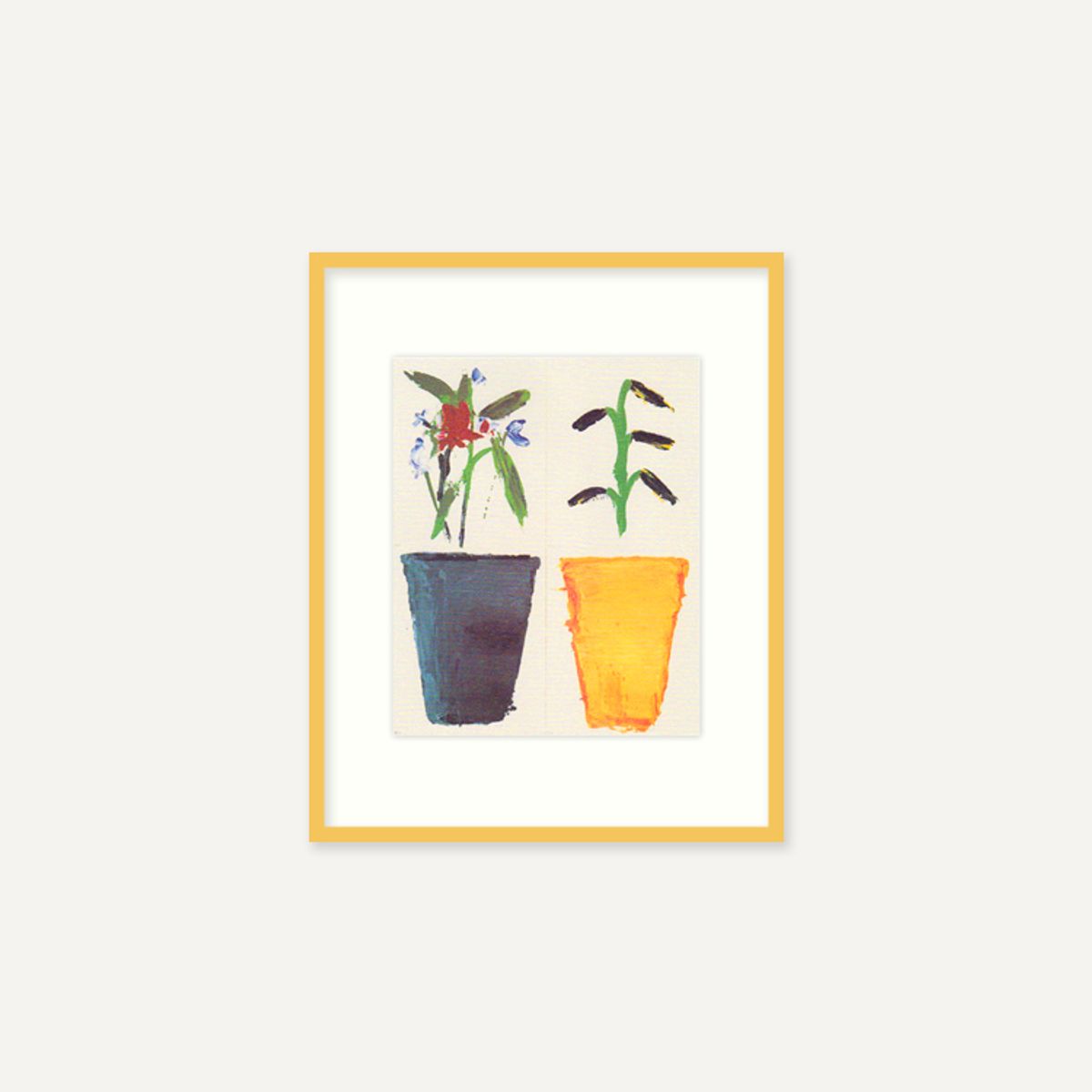 그릿시즌(GREET SEASON) 제라드 가시오로프스키 Fleurs n123/124 (액자 포함)