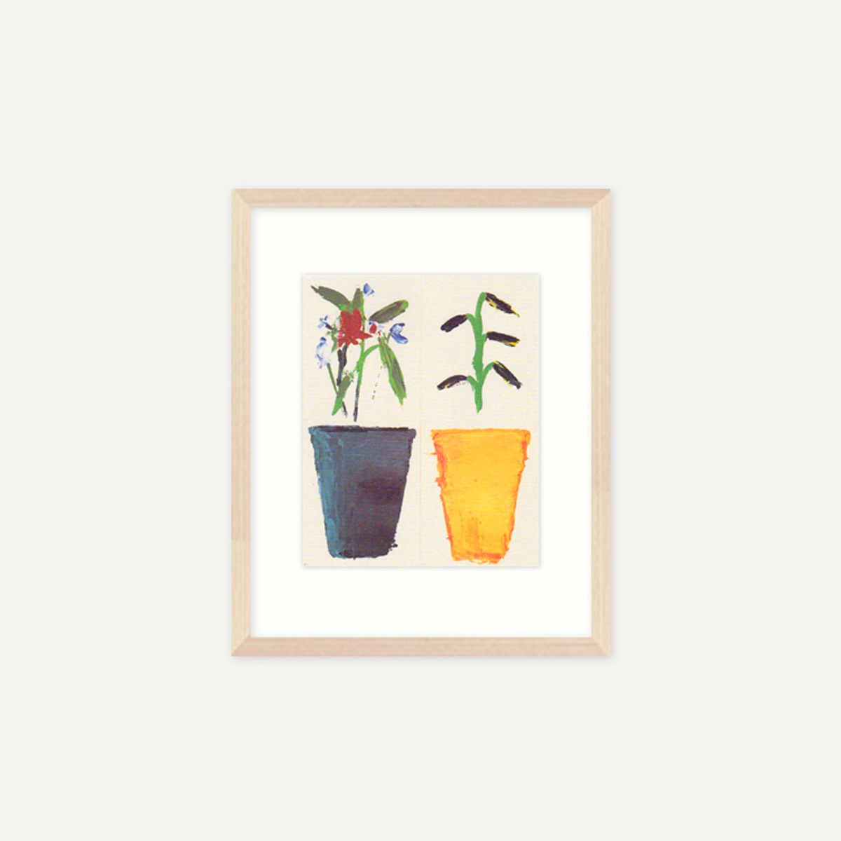 그릿시즌(GREET SEASON) 제라드 가시오로프스키 Fleurs n123/124 (액자 포함)