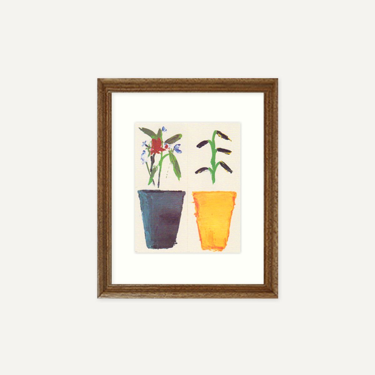 그릿시즌(GREET SEASON) 제라드 가시오로프스키 Fleurs n123/124 (액자 포함)