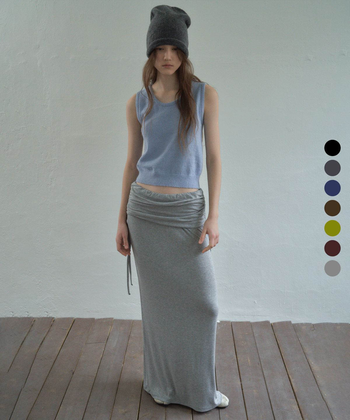씨타(CITTA) Every Day Comfort Long Skirt_CTS618(10color)
