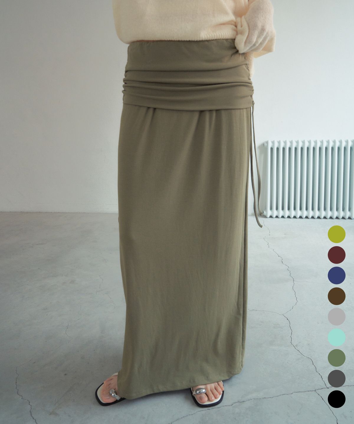 씨타(CITTA) Every Day Comfort Long Skirt_CTS618(10color)