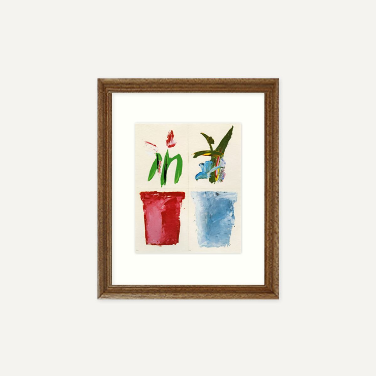 그릿시즌(GREET SEASON) 제라드 가시오로프스키 Fleurs n115/116 (액자 포함)