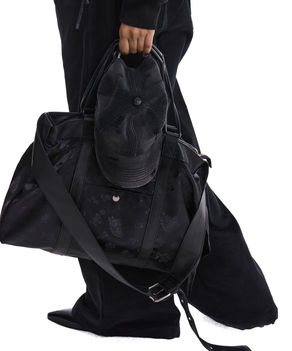 칠 하나 투 구육(71TO96) 댕기백 K-Ribbon Bag (Black)