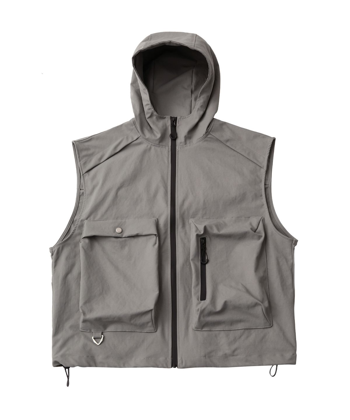 골든선샤인(GOLDEN SUNSHINE) Utility hood vest_Grey