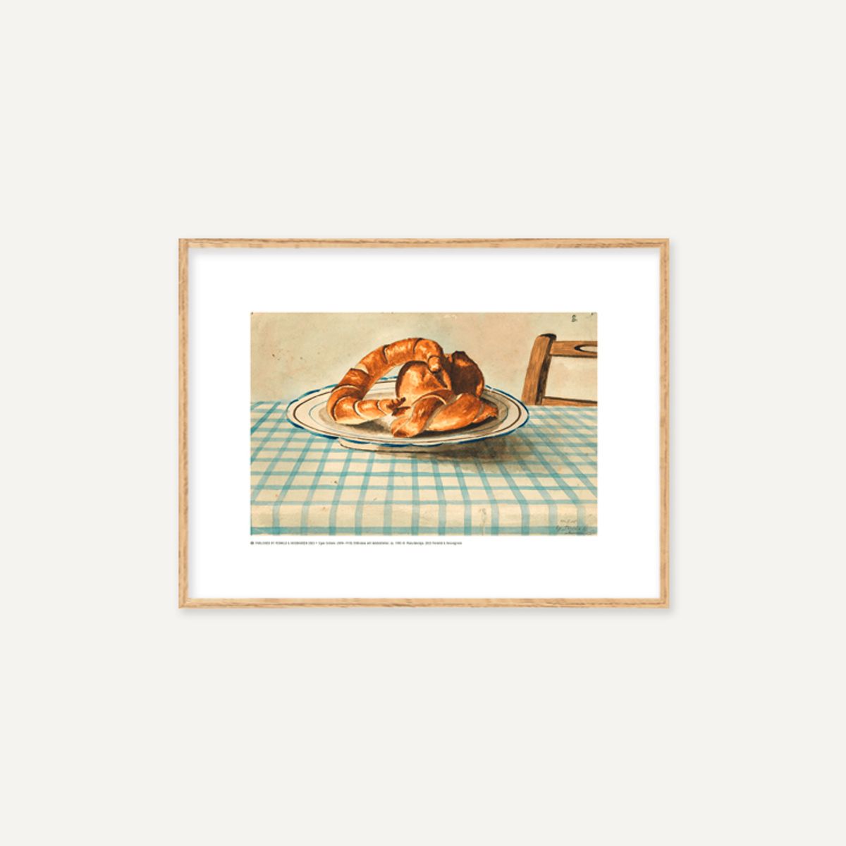 그릿시즌(GREET SEASON) 에곤 쉴레 / Croissant (액자 포함)