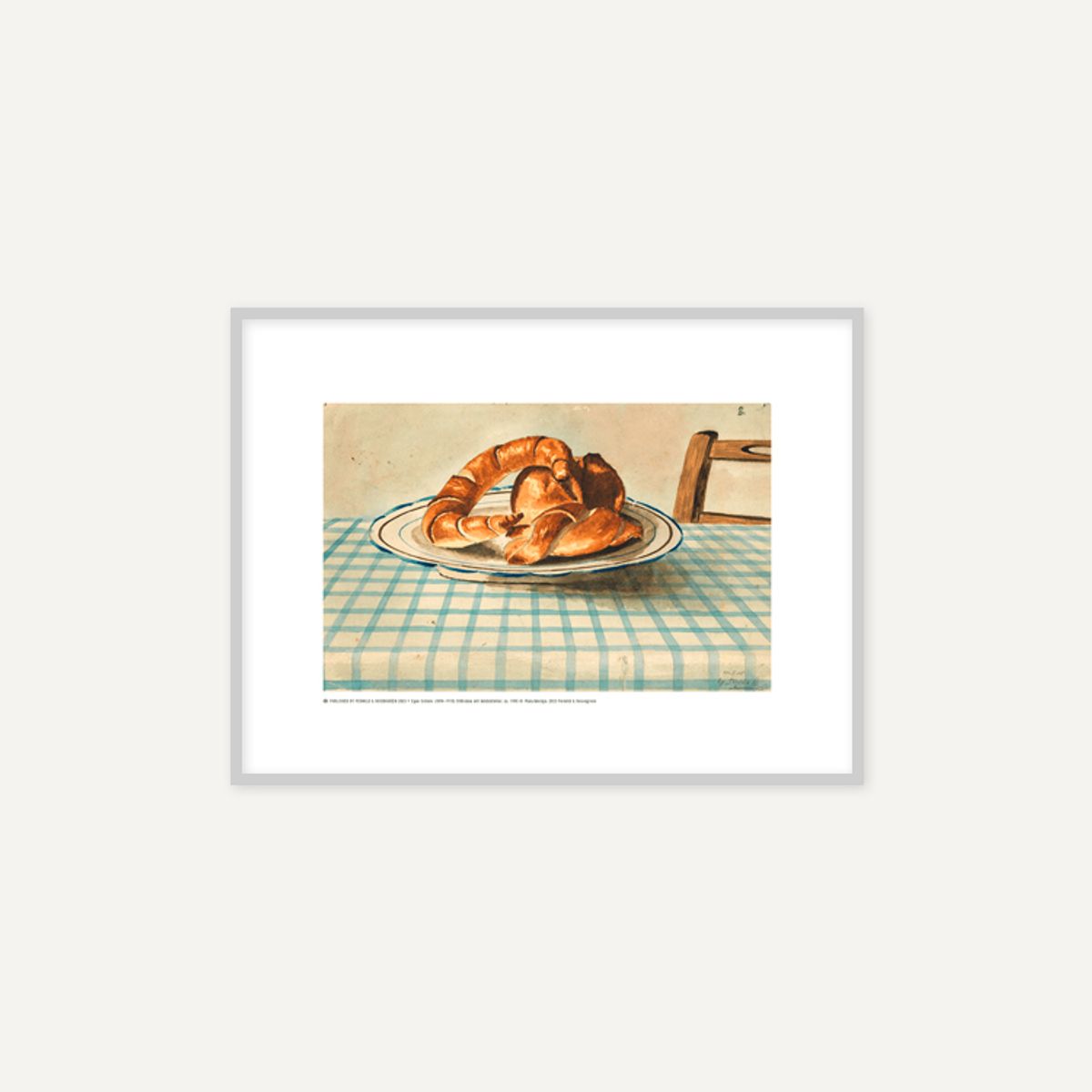 그릿시즌(GREET SEASON) 에곤 쉴레 / Croissant (액자 포함)