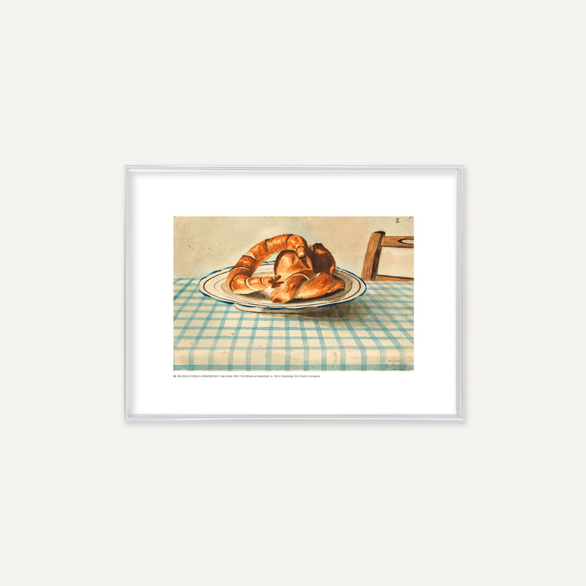 그릿시즌(GREET SEASON) 에곤 쉴레 / Croissant (액자 포함)