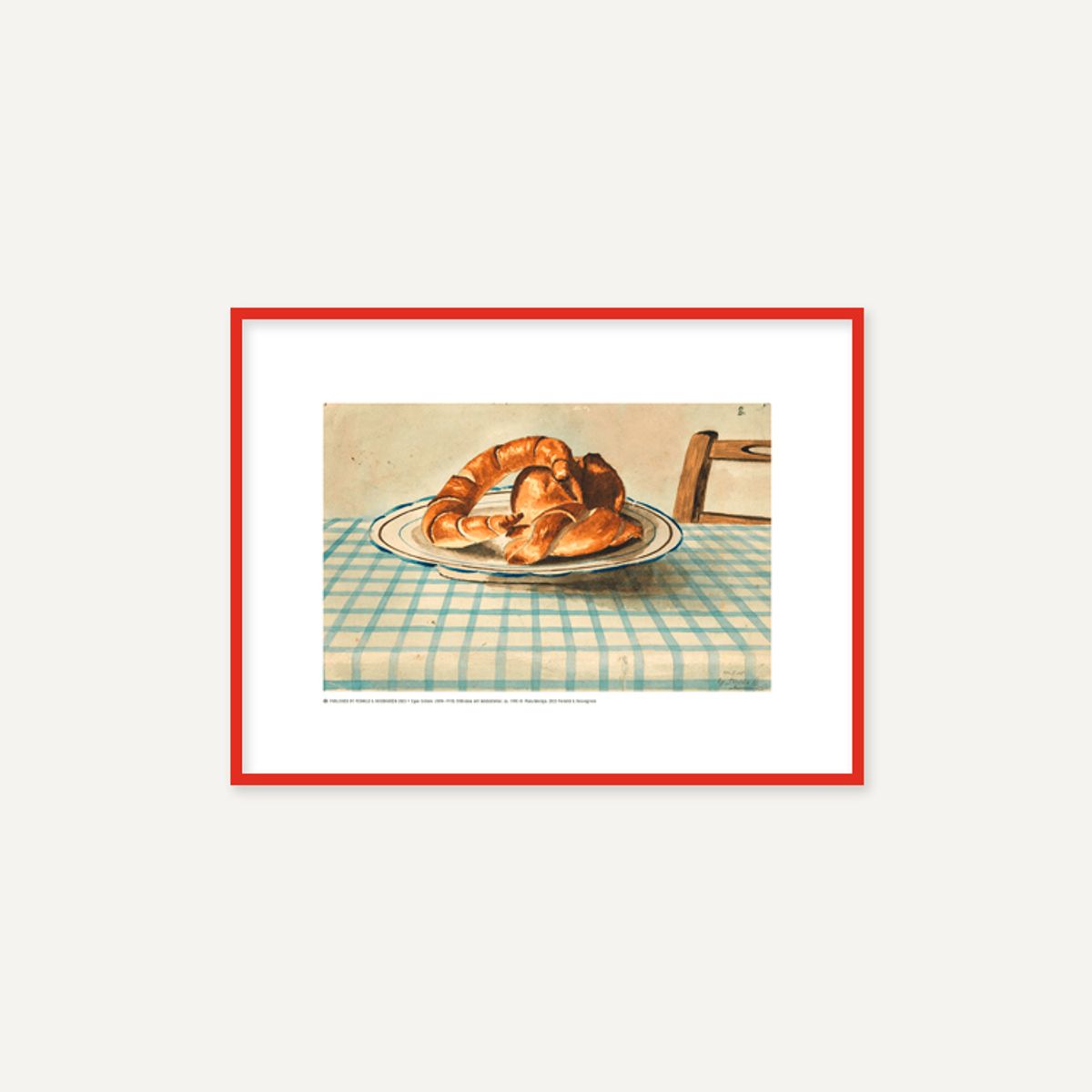그릿시즌(GREET SEASON) 에곤 쉴레 / Croissant (액자 포함)