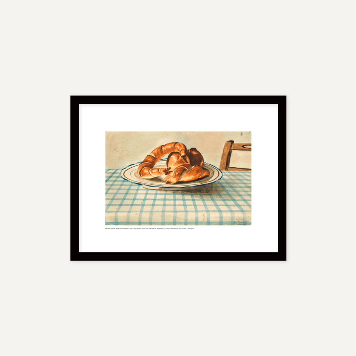 그릿시즌(GREET SEASON) 에곤 쉴레 / Croissant (액자 포함)
