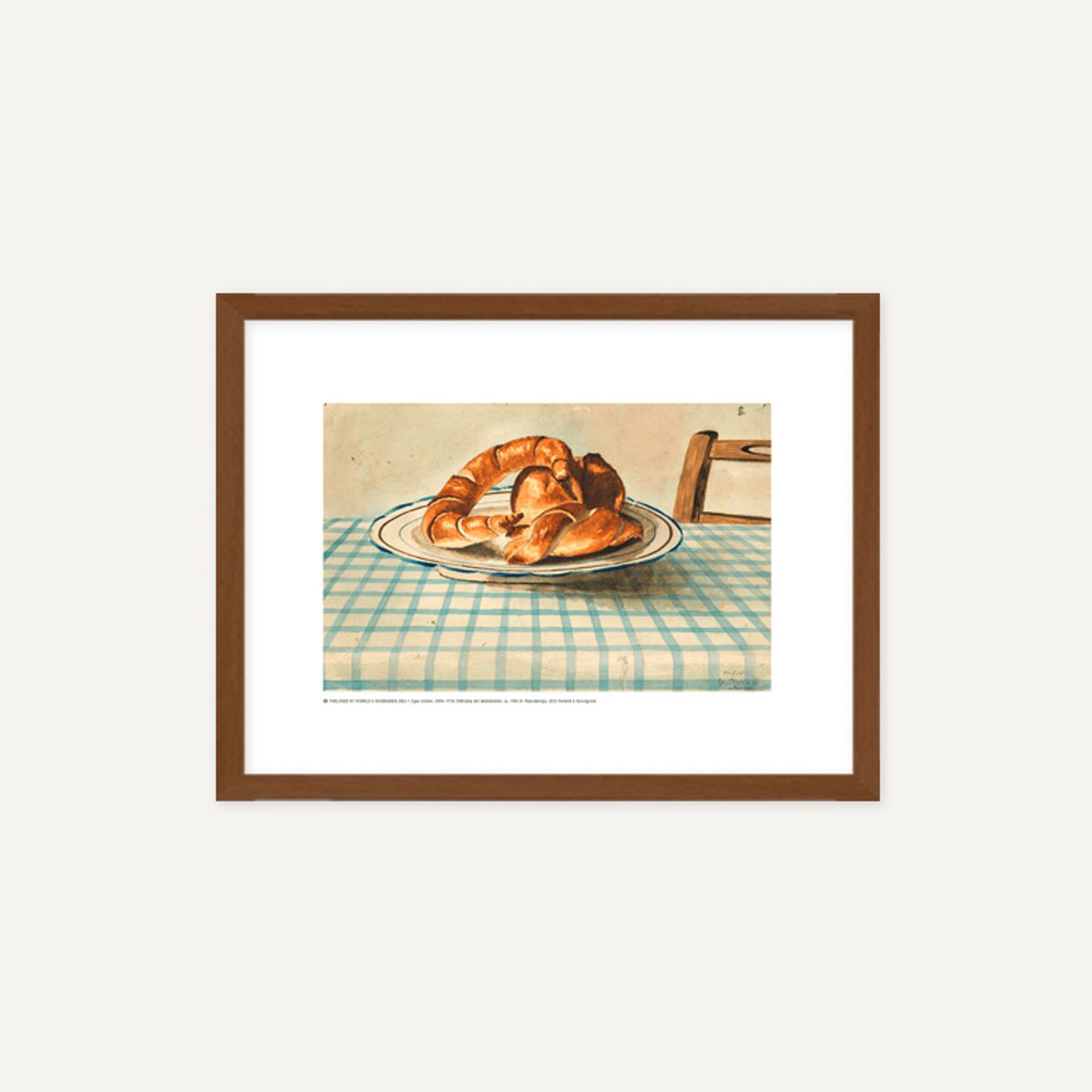 그릿시즌(GREET SEASON) 에곤 쉴레 / Croissant (액자 포함)