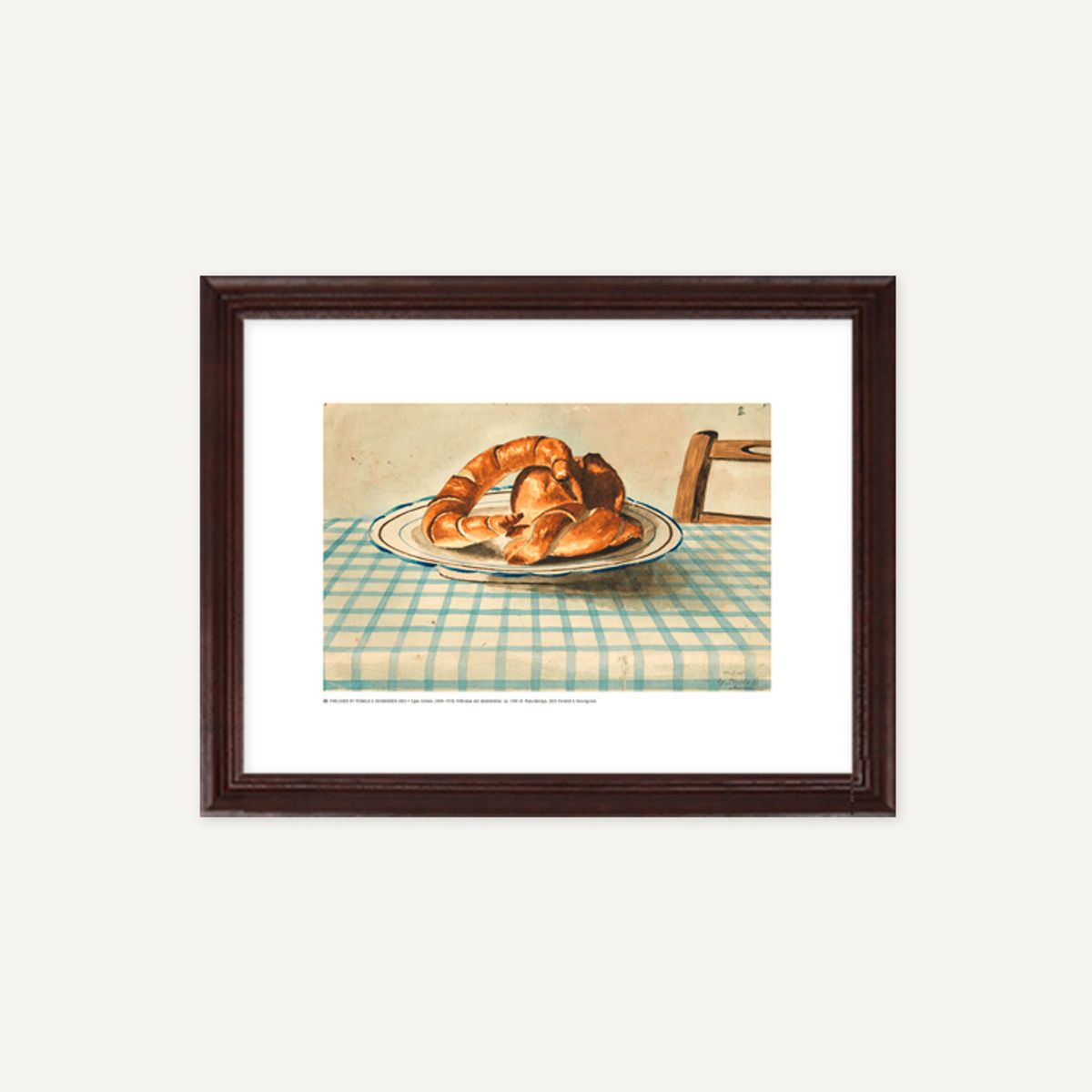 그릿시즌(GREET SEASON) 에곤 쉴레 / Croissant (액자 포함)