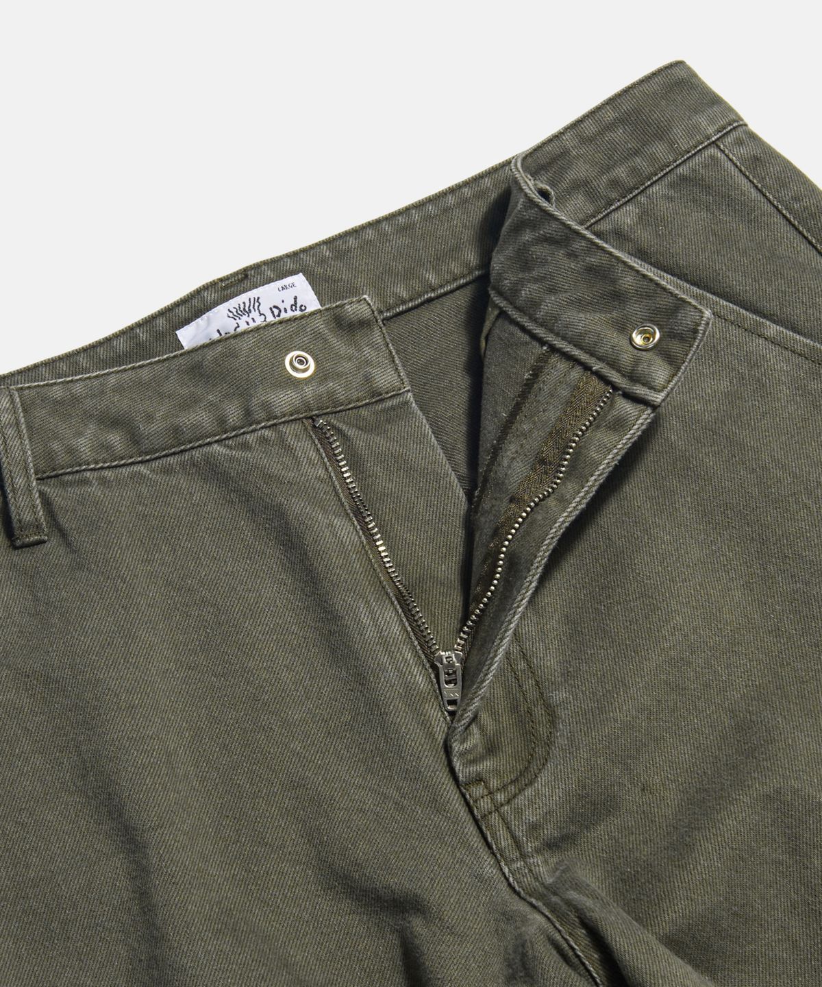 피도디도(FIDO DIDO) FD Washed Cargo Pants Olive