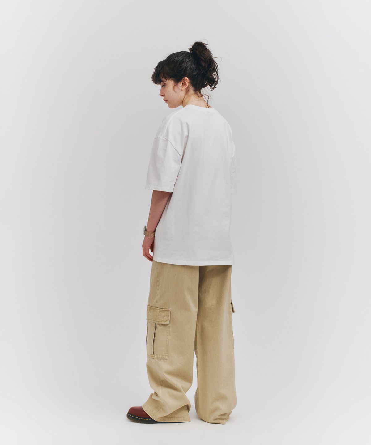 피도디도(FIDO DIDO) FD Washed Cargo Pants Beige