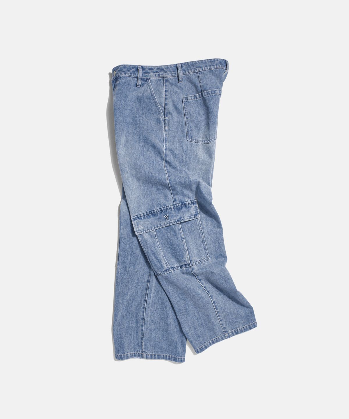 피도디도(FIDO DIDO) FD Washed Cargo Pants Light Washed