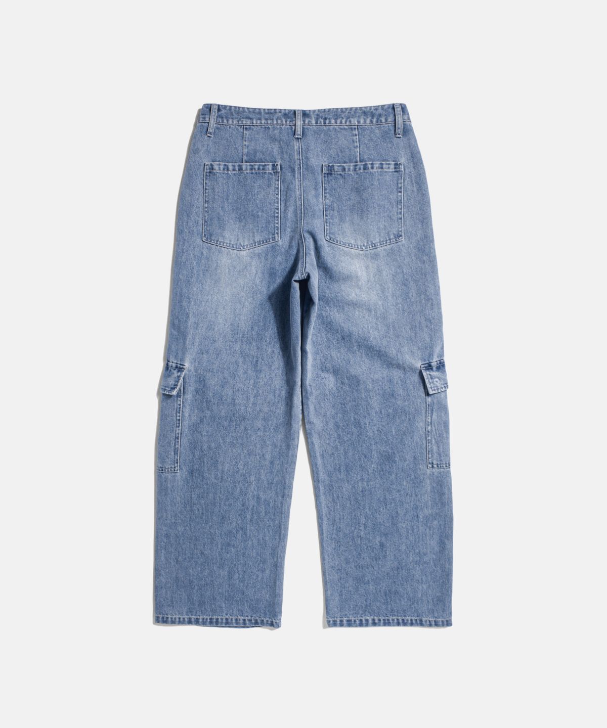 피도디도(FIDO DIDO) FD Washed Cargo Pants Light Washed