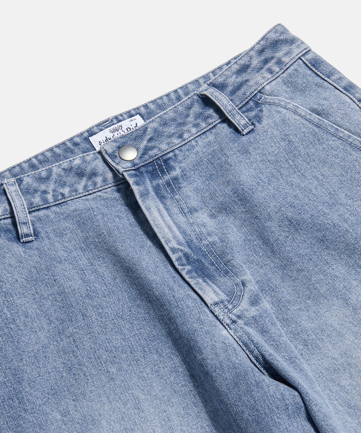 피도디도(FIDO DIDO) FD Washed Cargo Pants Light Washed