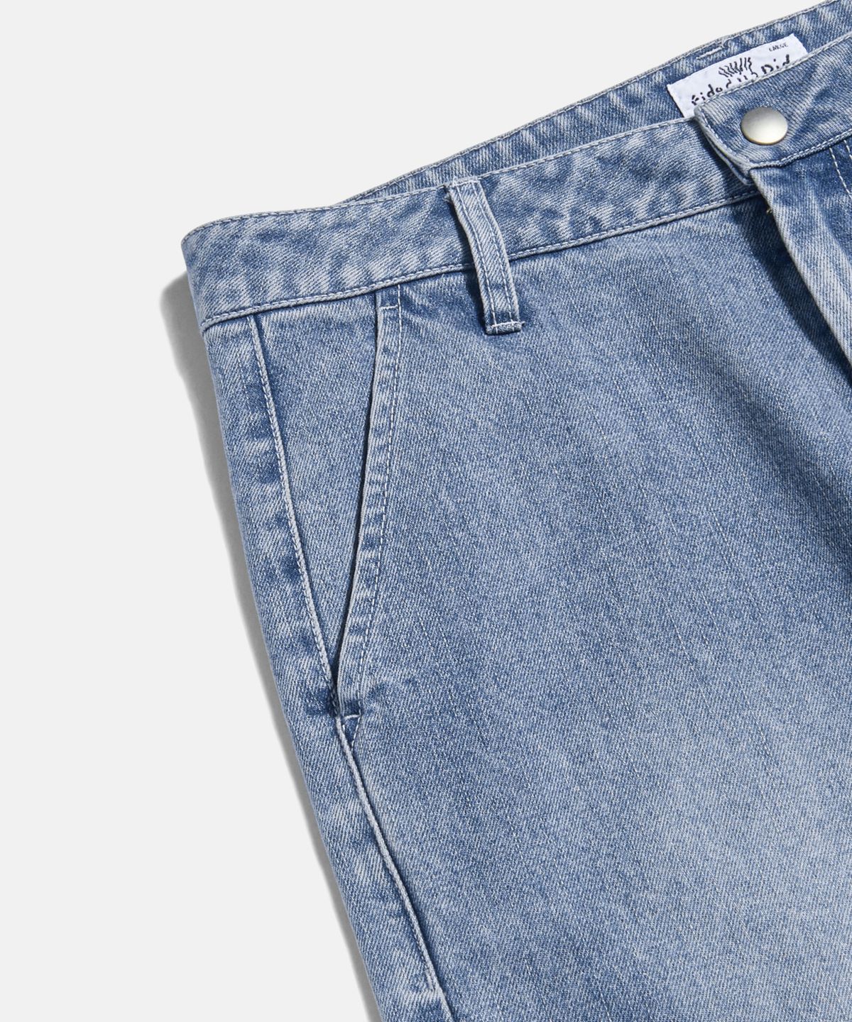 피도디도(FIDO DIDO) FD Washed Cargo Pants Light Washed
