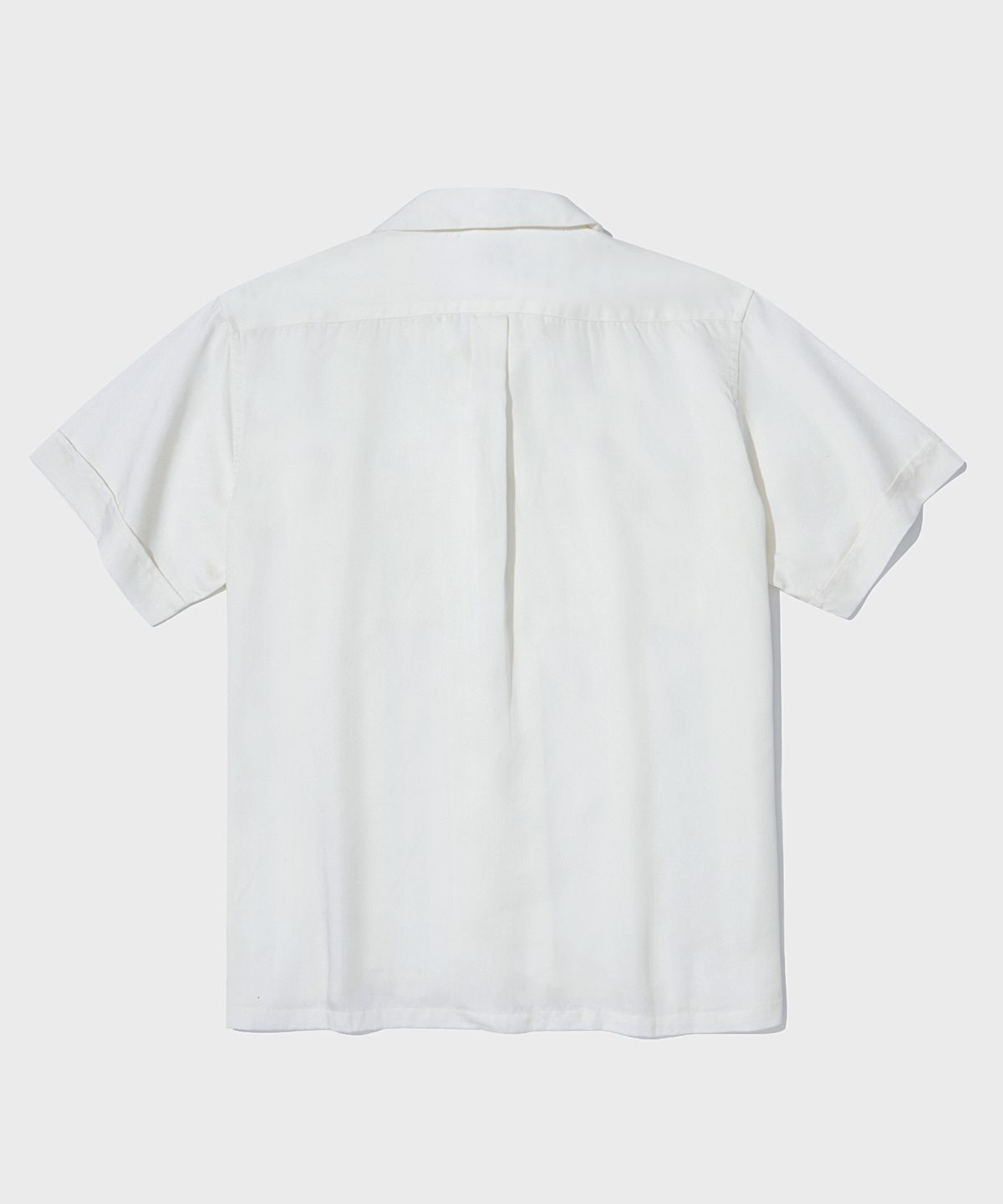 아웃스탠딩(OUTSTANDING) 2PK CUBAN COLLAR HALF SHIRT_OFF WHITE