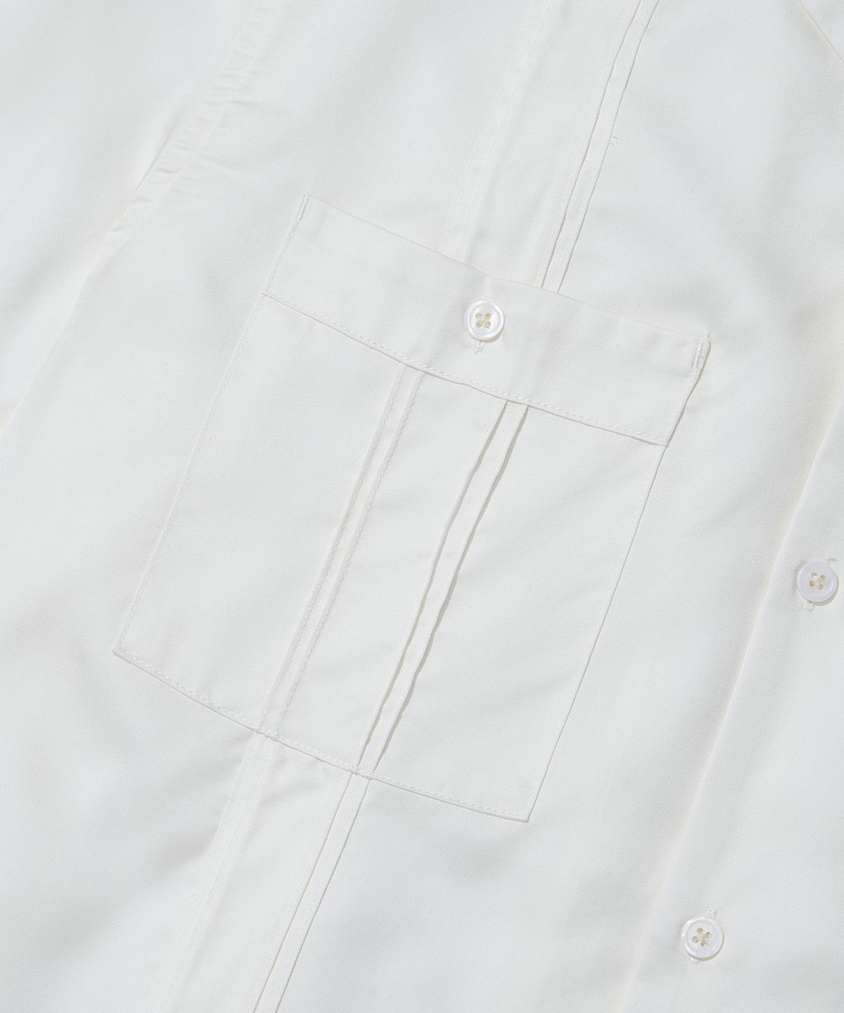 아웃스탠딩(OUTSTANDING) 2PK CUBAN COLLAR HALF SHIRT_OFF WHITE