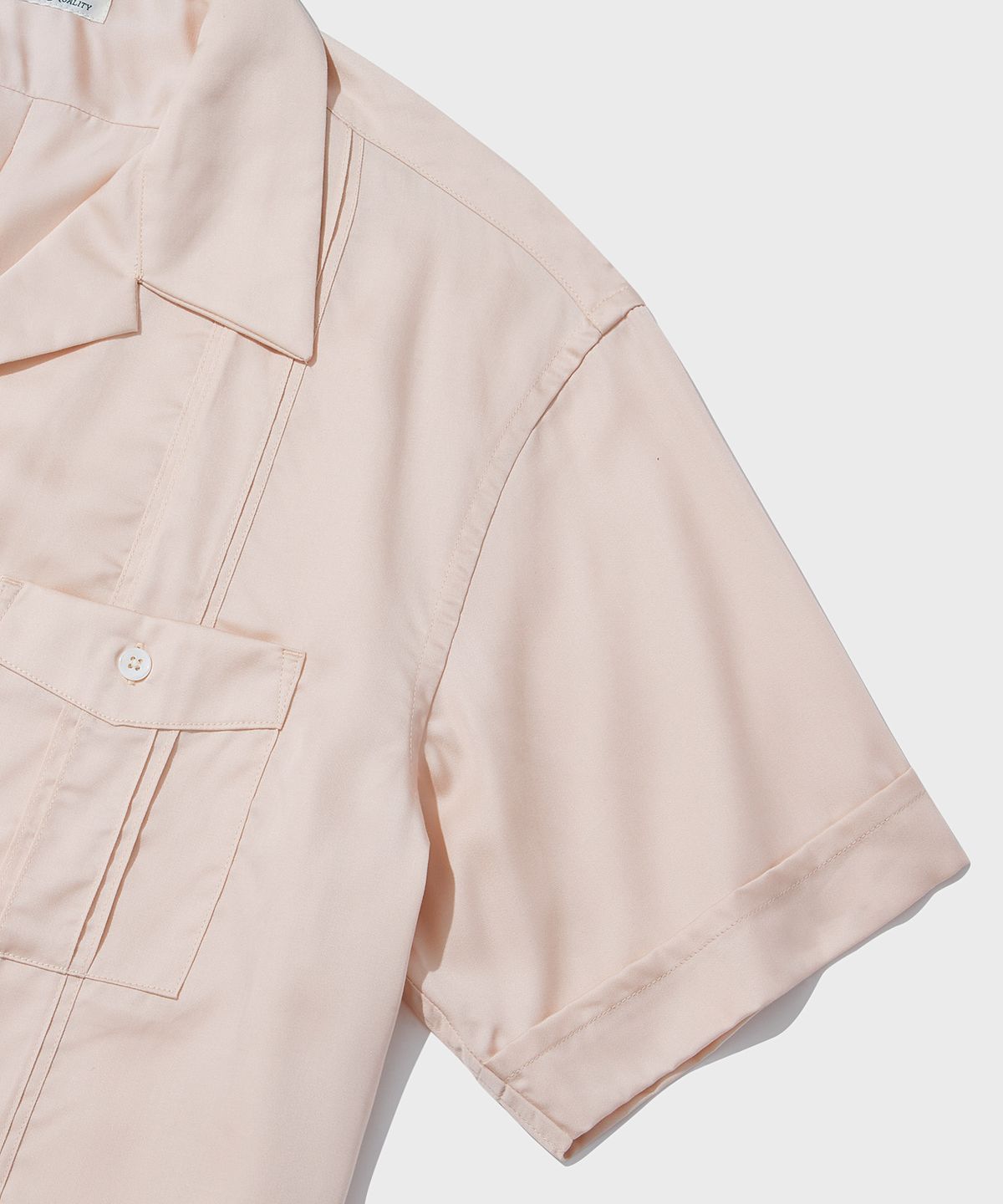 아웃스탠딩(OUTSTANDING) 4PK CUBAN COLLAR HALF SHIRT_LIGHT PINK