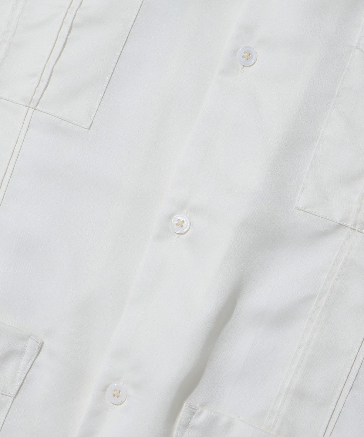 아웃스탠딩(OUTSTANDING) 4PK CUBAN COLLAR HALF SHIRT_OFF WHITE