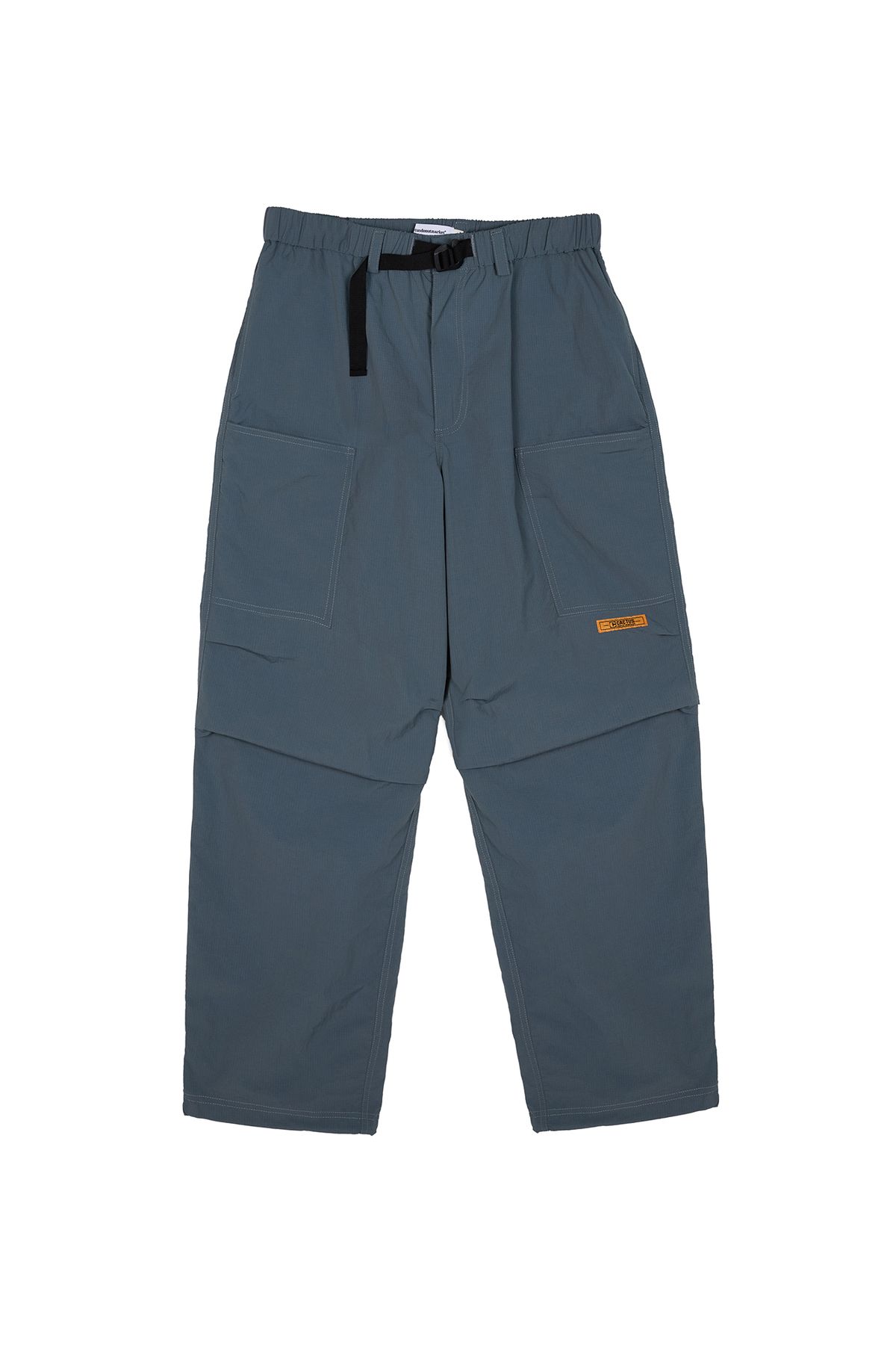 캑터스도넛마켓(CACTUSDONUTMARKET) Buckle Nylon Cargo Pants - Blue Green