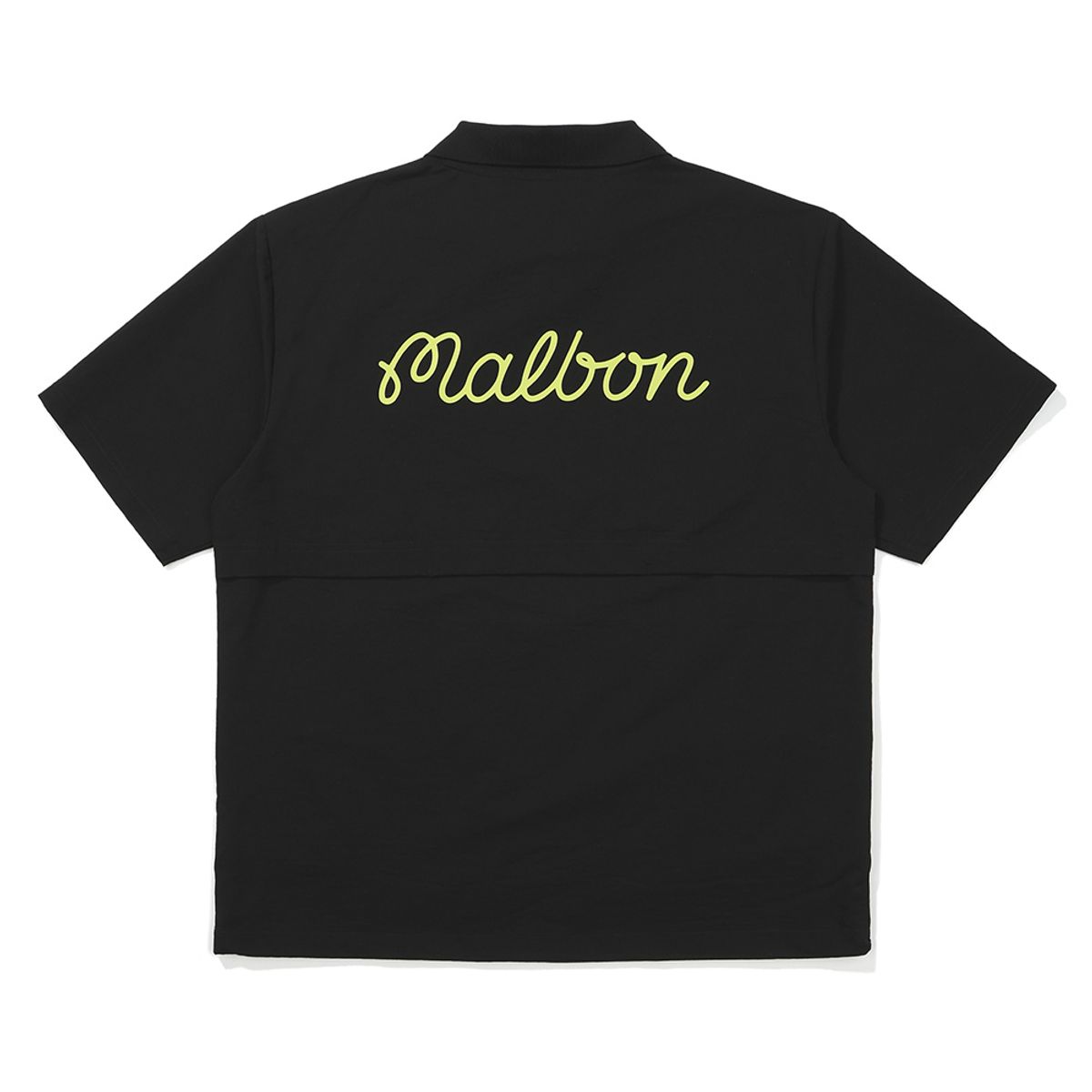 말본 골프(MALBON GOLF) 여름 에어닷 소재 피스테 BLACK (MAN)