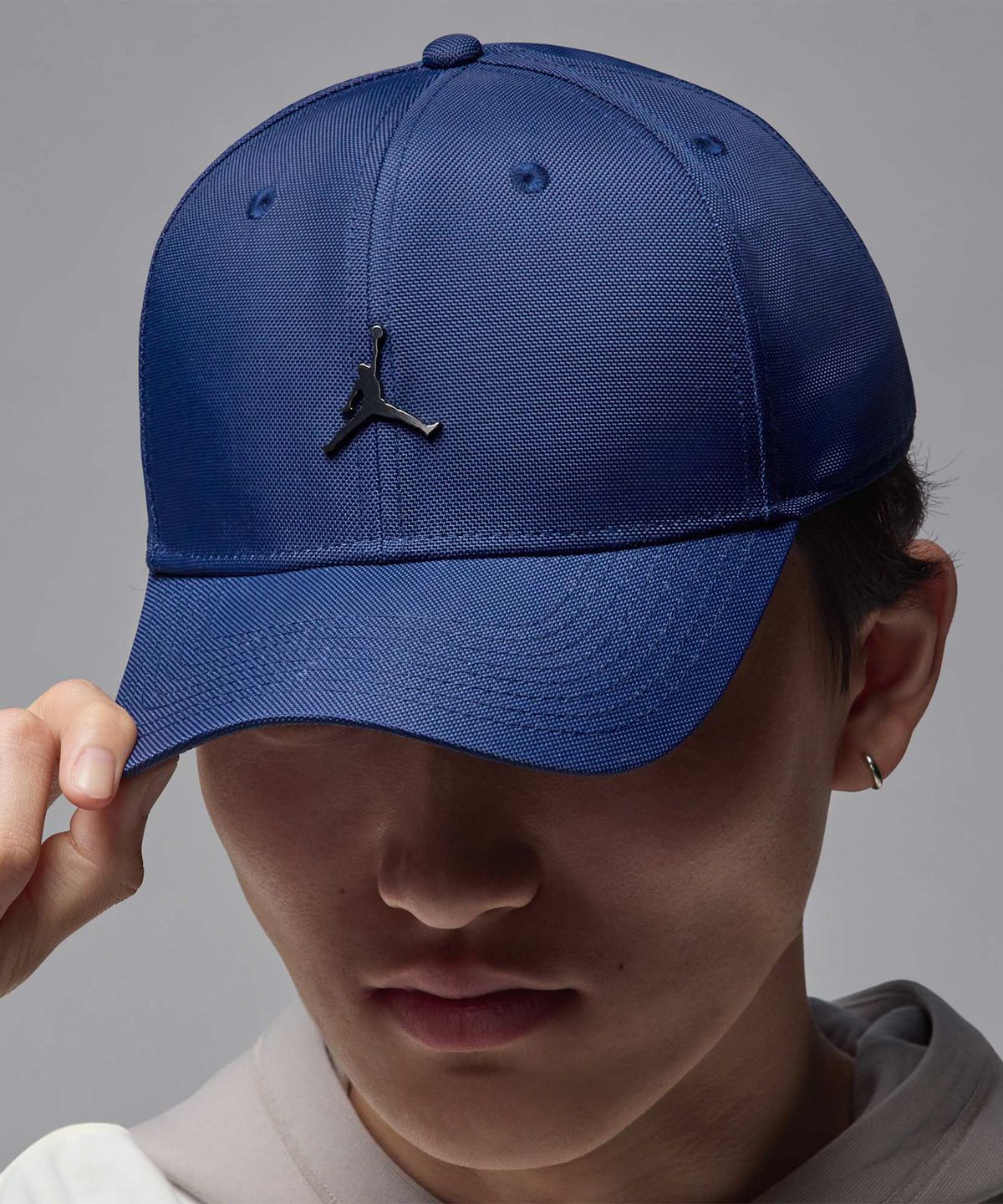 나이키(NIKE) 조던 라이즈 스트럭처 메탈 점프맨 모자 - 미드나이트 네이비:건메탈 / HM5750-410