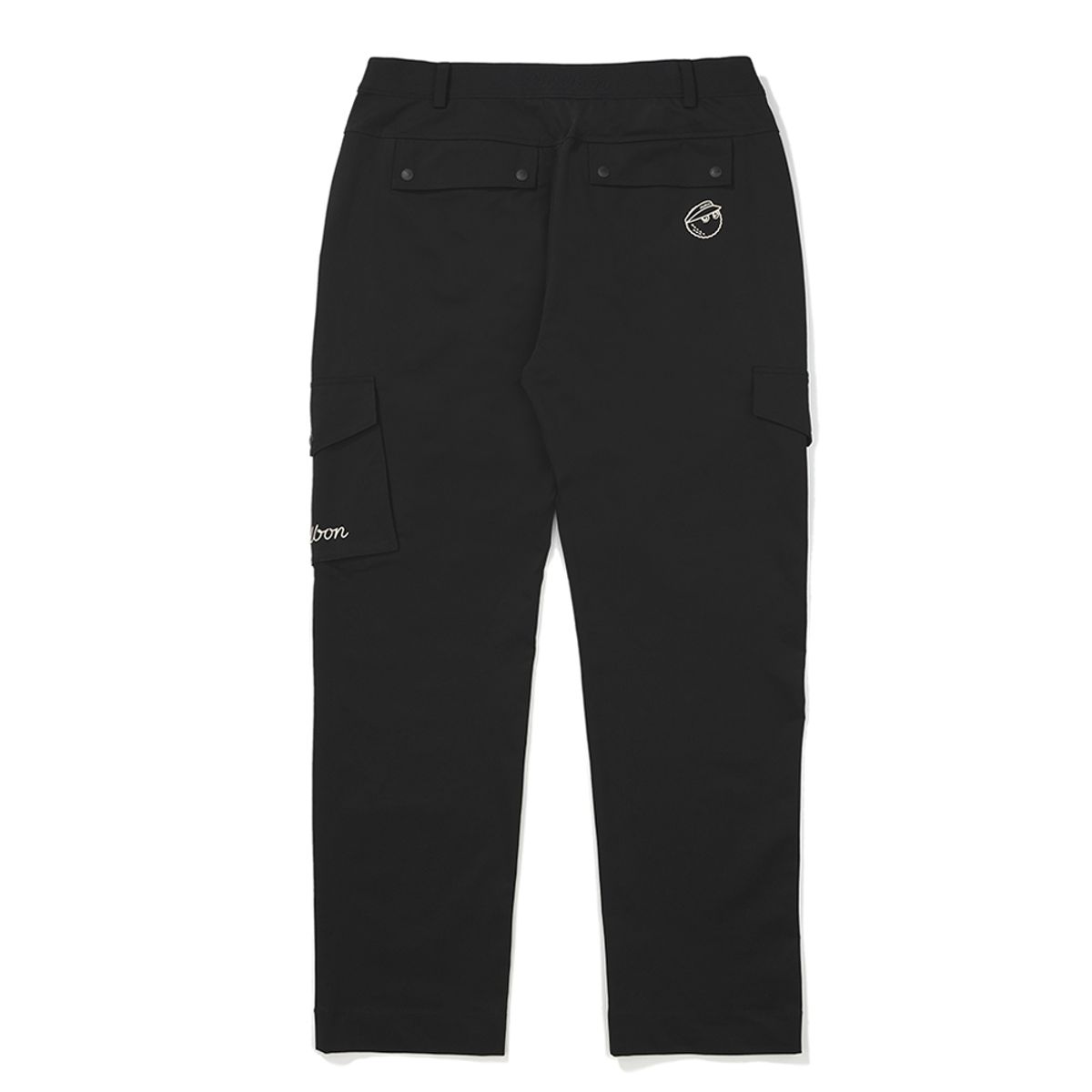 말본 골프(MALBON GOLF) 저지 9부 일자핏 팬츠 BLACK (WOMAN)