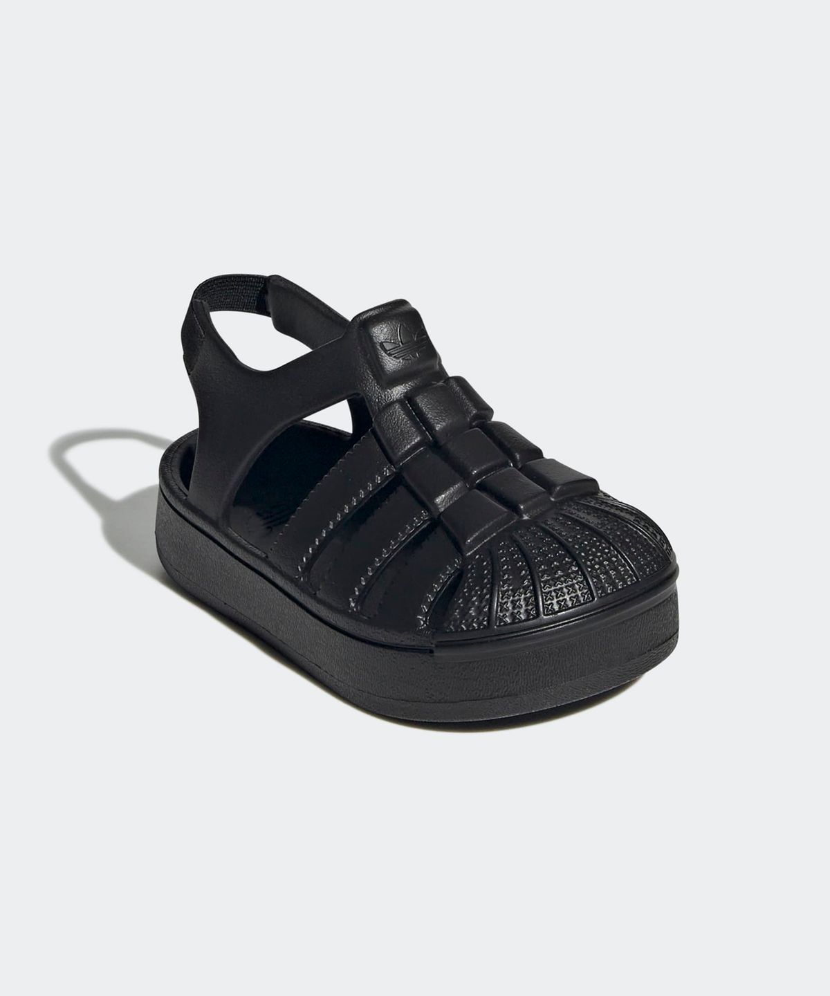 아디다스 키즈(ADIDAS KIDS) 슈퍼스타 샌들 인펀트 - 블랙 / JS2845