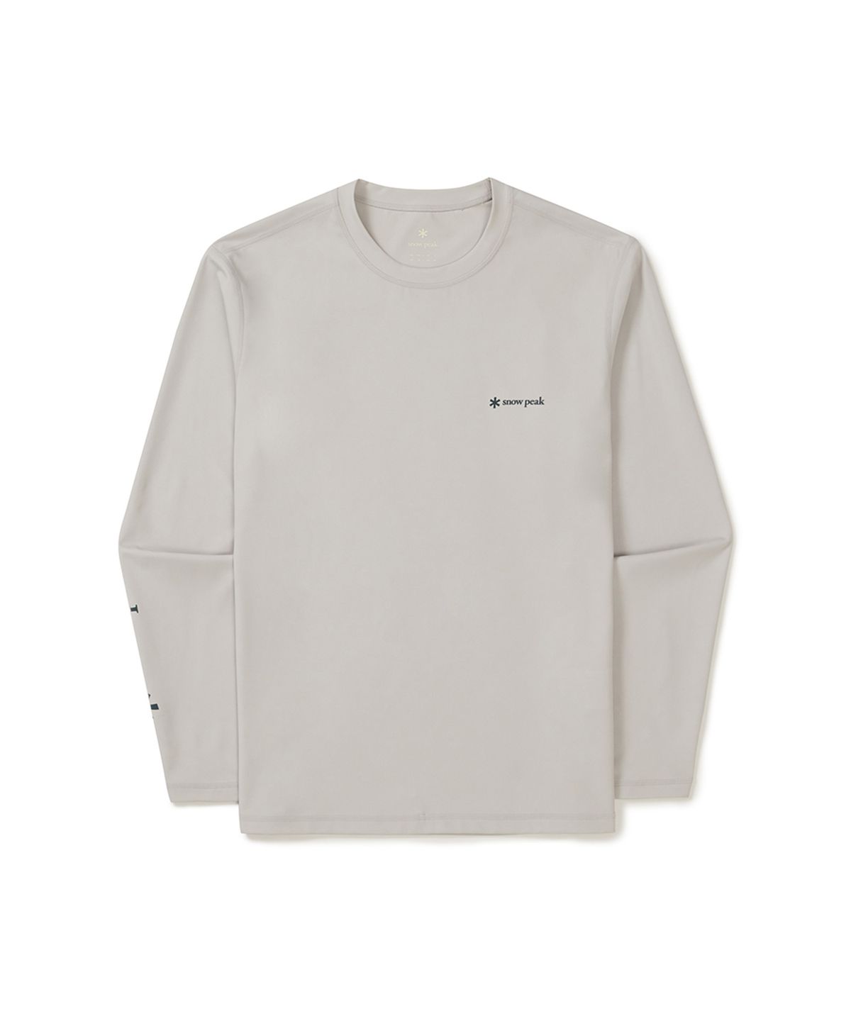 스노우피크 어패럴(SNOWPEAK APPAREL) 워터 베이직 래쉬가드 (S25MMWSW06) Ice Gray