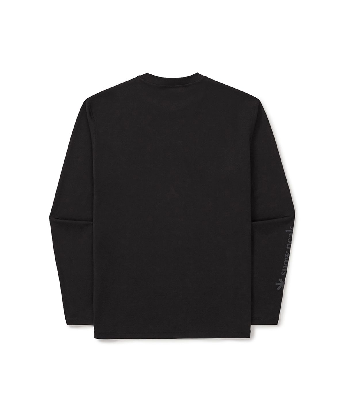 스노우피크 어패럴(SNOWPEAK APPAREL) 워터 베이직 래쉬가드 (S25MMWSW06) Black