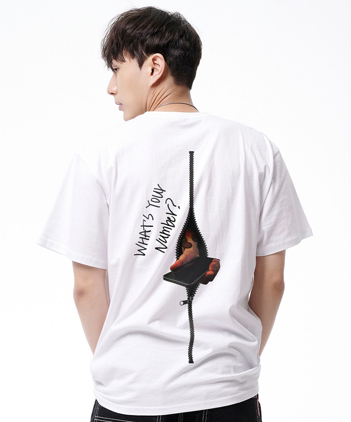 아티스트웨어(ARTISTWEAR) [ATW] 짚더라인 반팔티