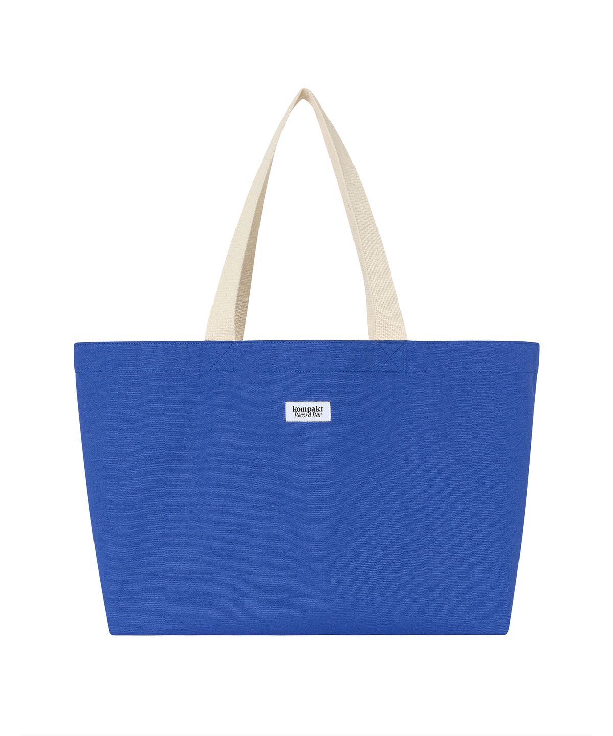 콤팩트 레코드 바(KOMPAKT RECORD BAR) KRB Light Canvas Tote Bag - Blue