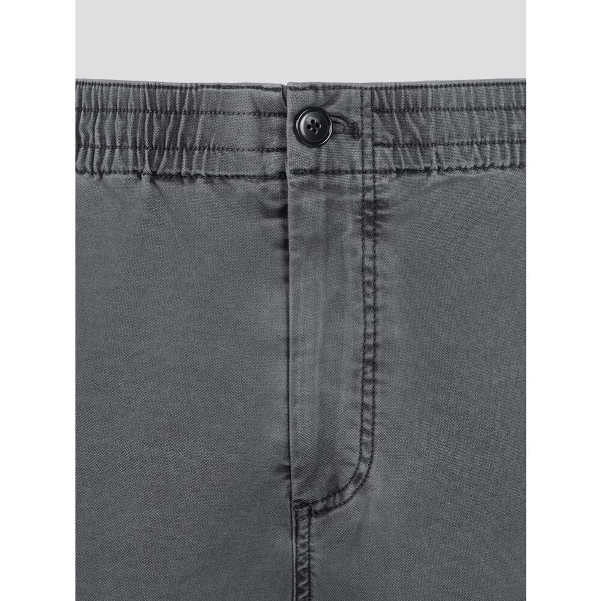 빈폴 멘(BEANPOLE MEN) 밴딩 하프 팬츠  블랙