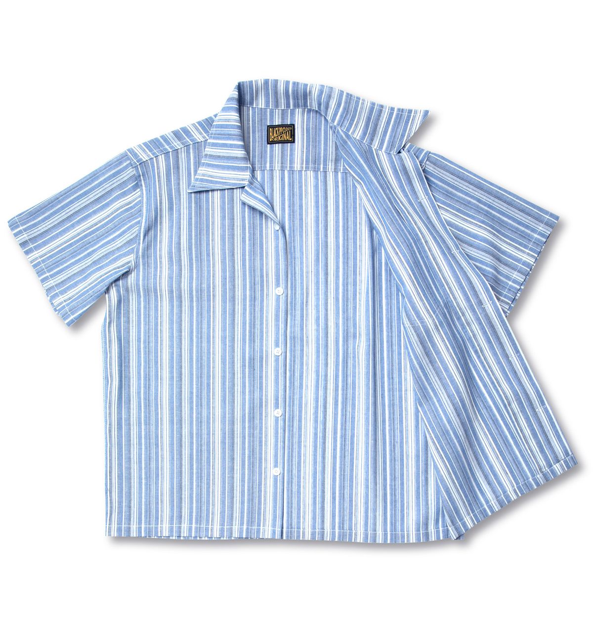 블랙피피(BLACKPP) BLACK PP Open Collar Classic Stripe Shirt