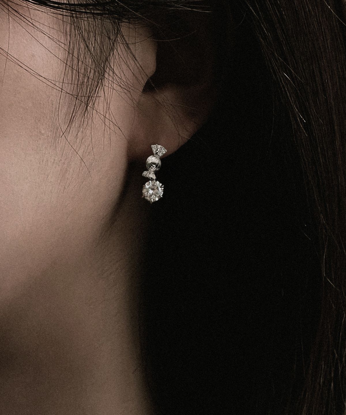 찰랑시(CHALANGSI) 달콤 캔디 멀티 원터치 귀걸이 925 Silver