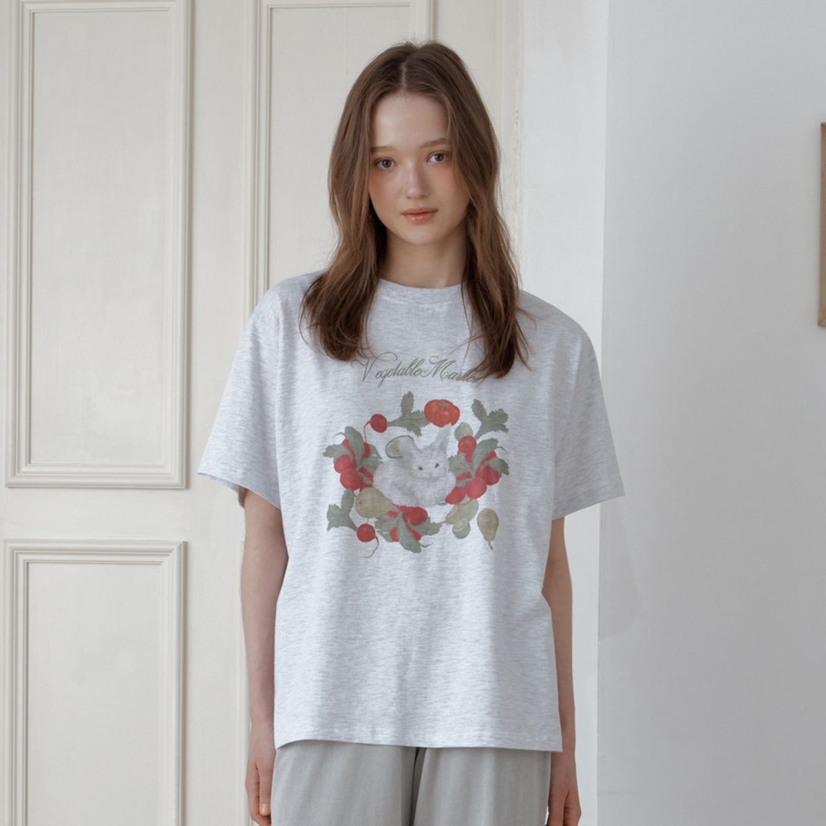 뮤즈무드(MUSEMOOD) vegetable market Tee (티셔츠)