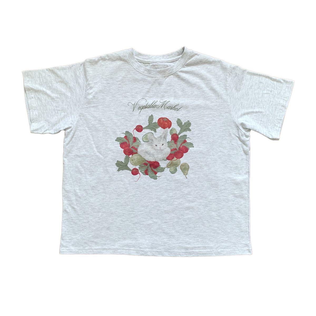 뮤즈무드(MUSEMOOD) vegetable market Tee (티셔츠)