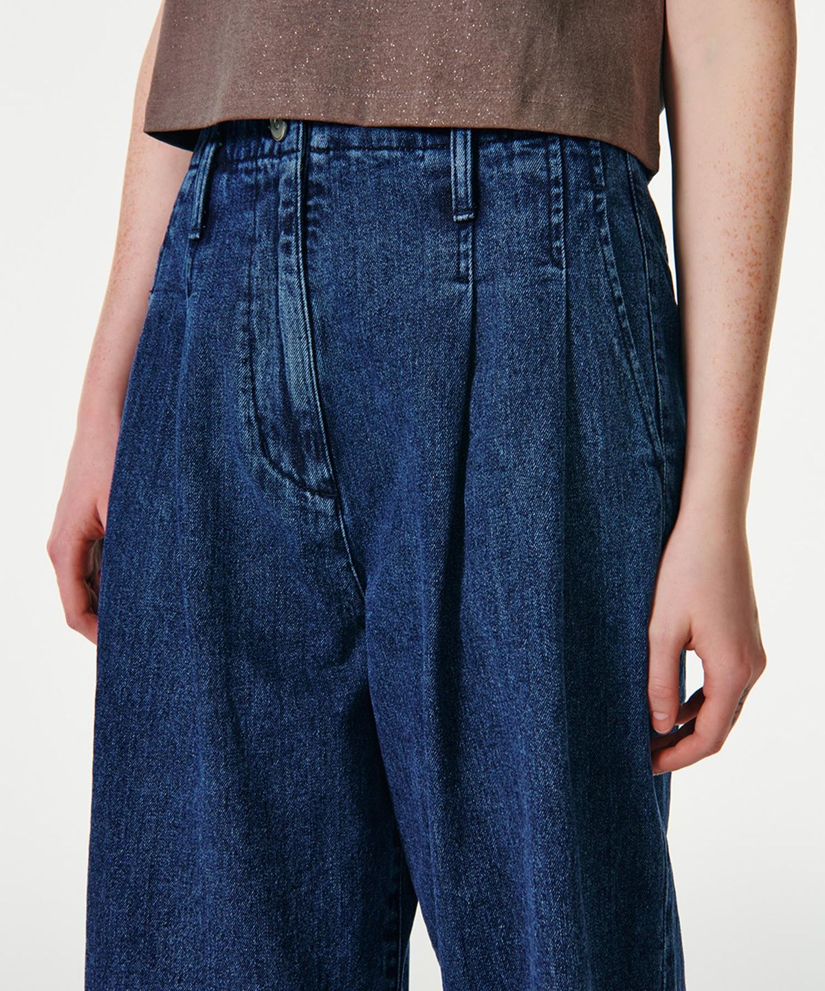커렌트(CURRENT) BERMUDA DENIM SHORTS [BLUE]