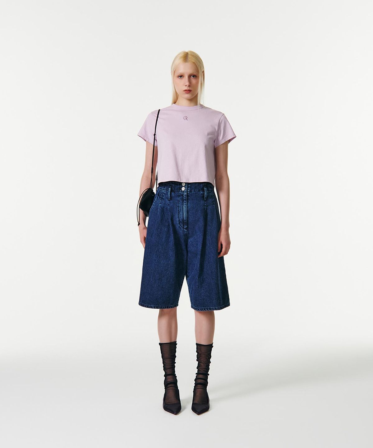 커렌트(CURRENT) BERMUDA DENIM SHORTS [BLUE]
