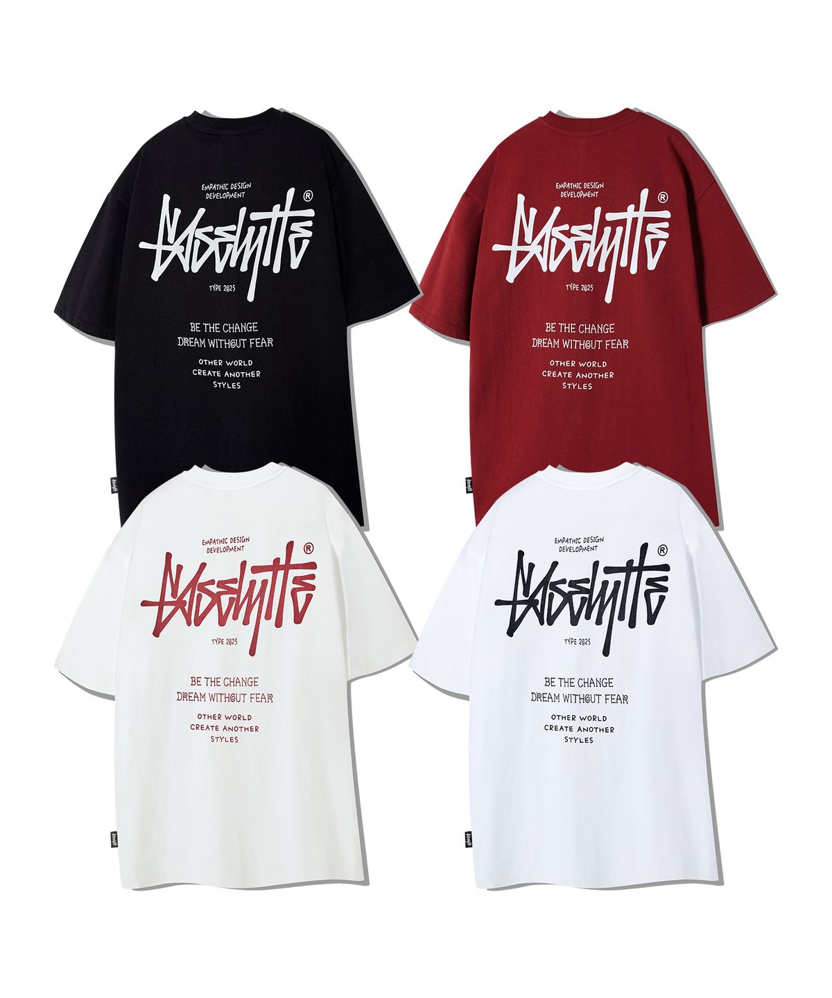 요세미티(YOSEMITE) [2PACK] OG 에센셜 그래피티 그래픽 반팔티