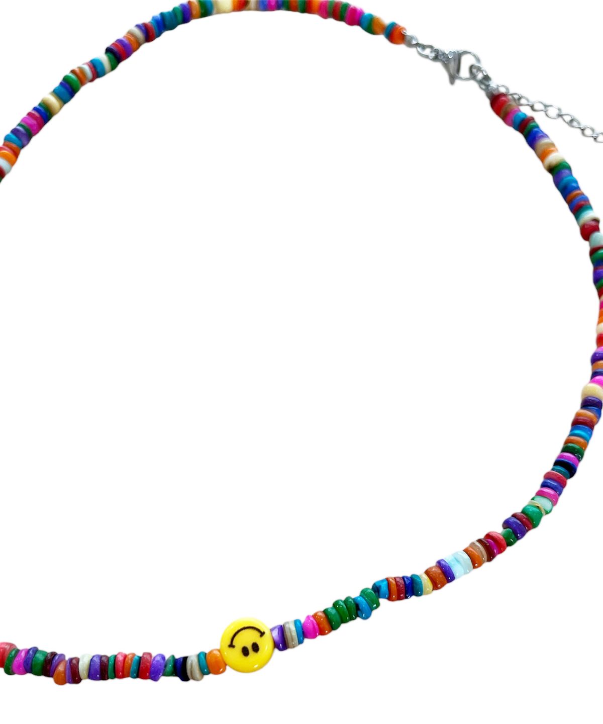 스케이터락(SK8ER ROCK) Kitsch Star Beads Necklace ((multi))