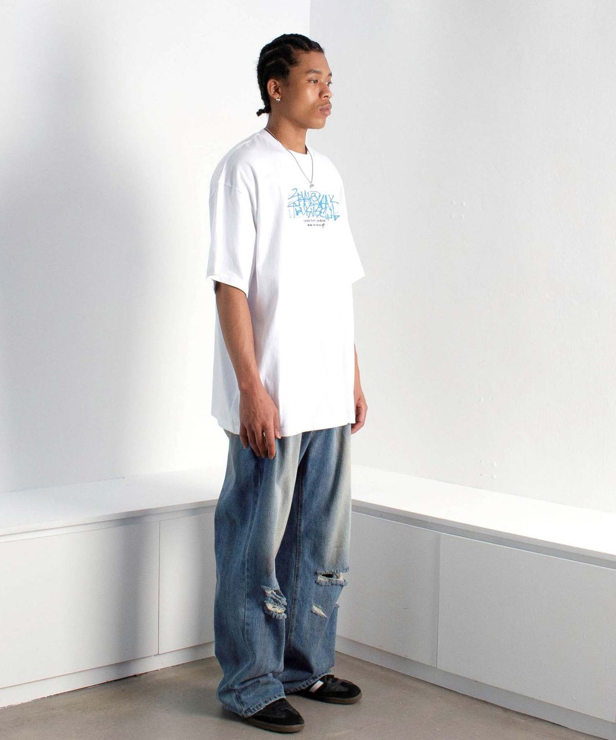 믹쓰제이(MIXXJ) SLOT MACHINE TEE (WHITE)