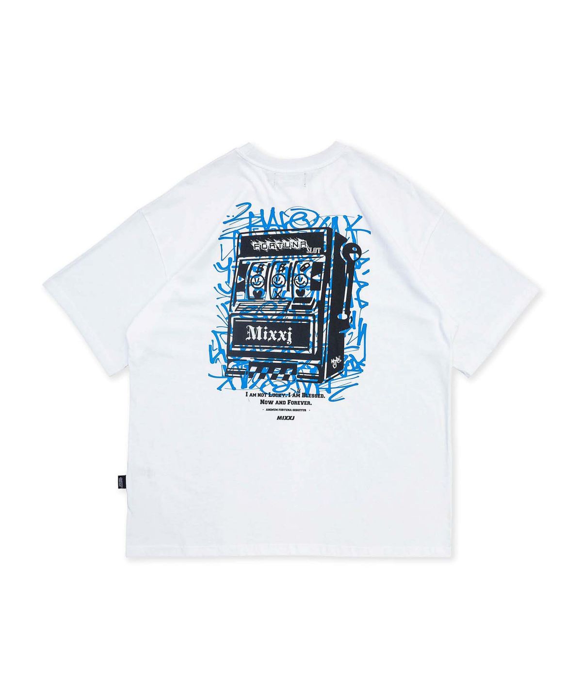 믹쓰제이(MIXXJ) SLOT MACHINE TEE (WHITE)