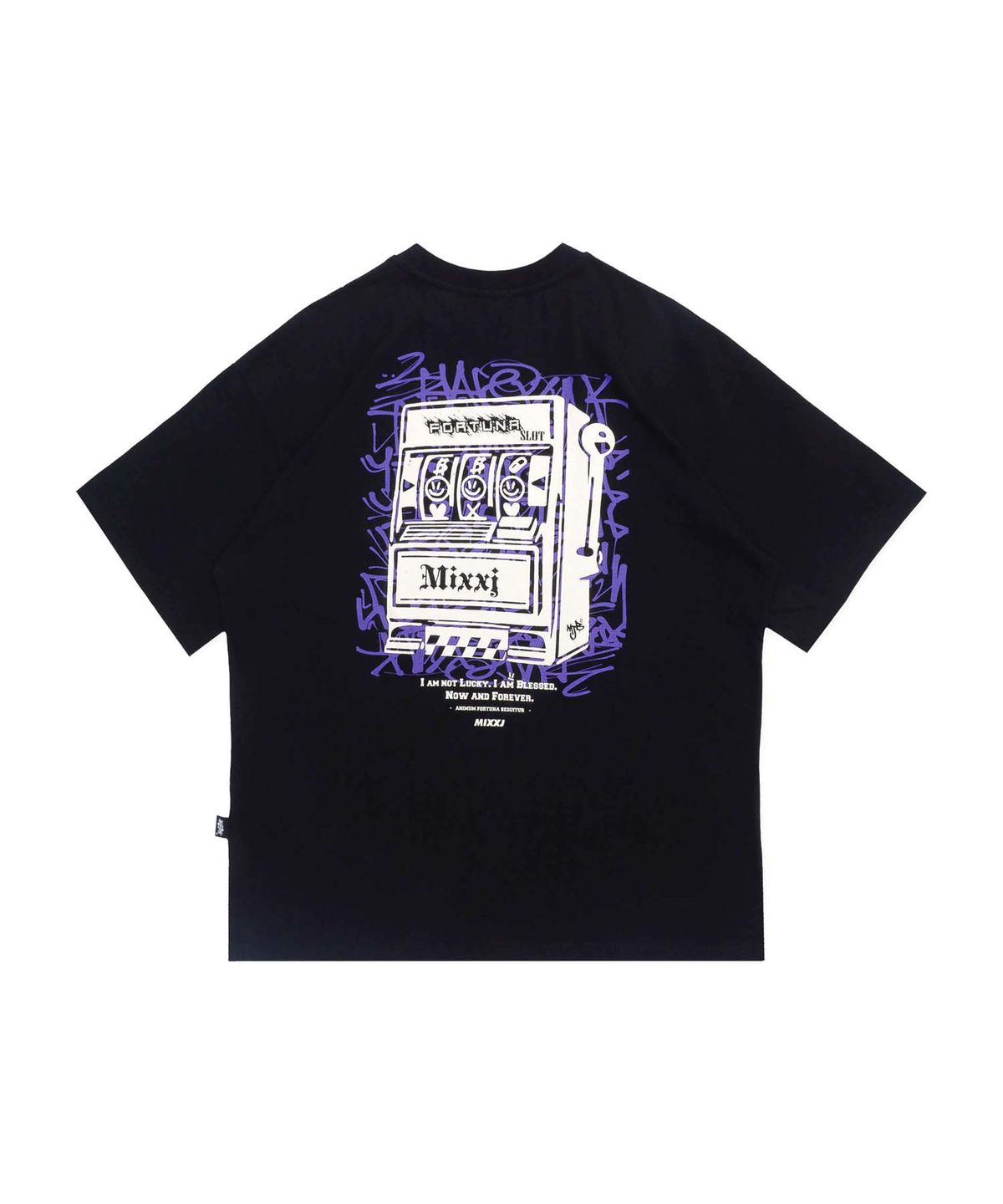 믹쓰제이(MIXXJ) SLOT MACHINE TEE (BLACK)