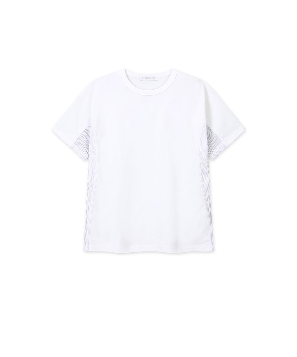 9999아카이브(9999ARCHIVE) Side Mesh Technical T