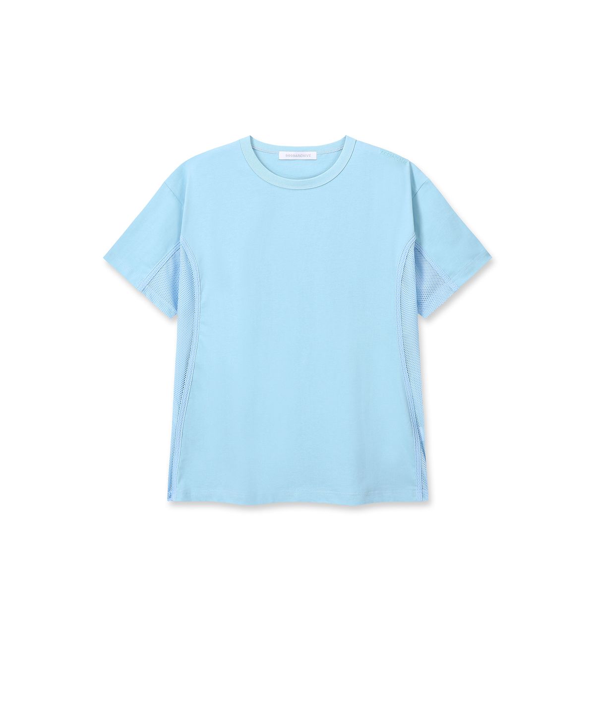 9999아카이브(9999ARCHIVE) Side Mesh Technical T