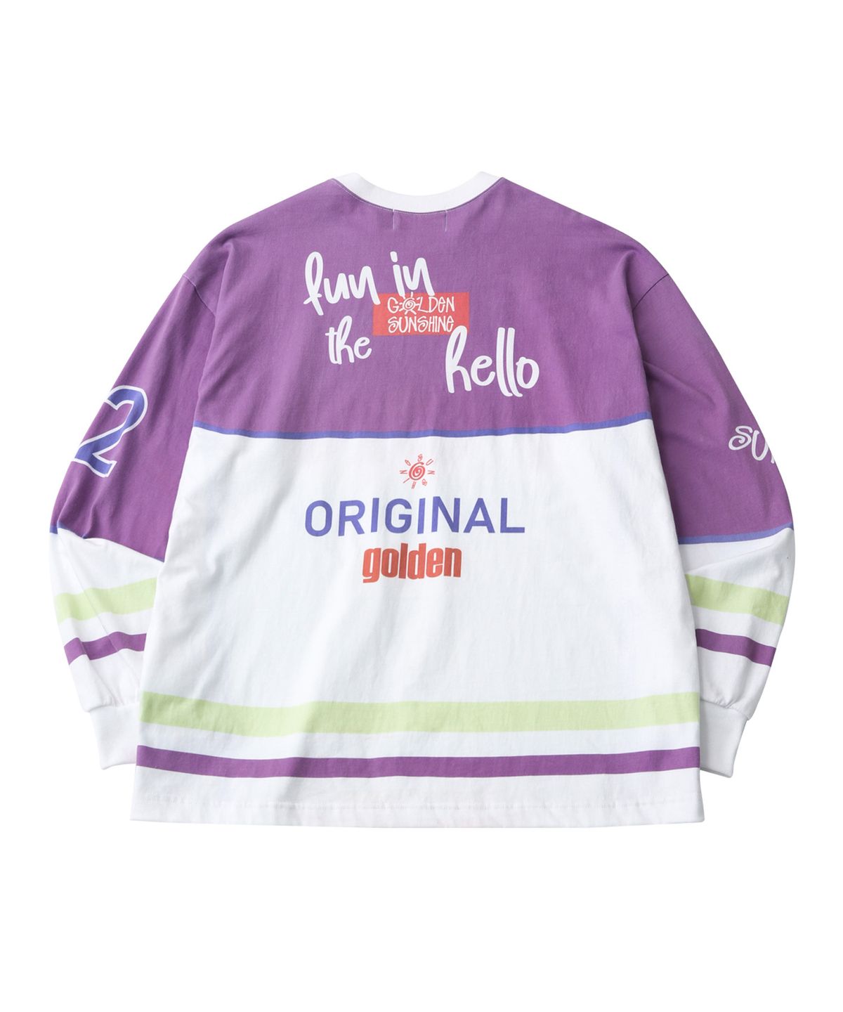 골든선샤인(GOLDEN SUNSHINE) Signature artwork long sleeve_Light Green